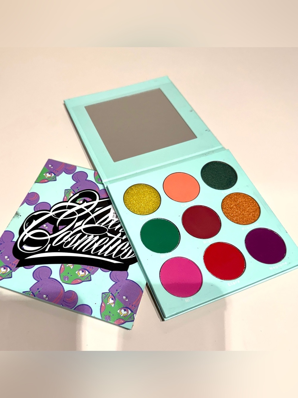 Alien Cosmetics Pluto Eyeshadow Palette